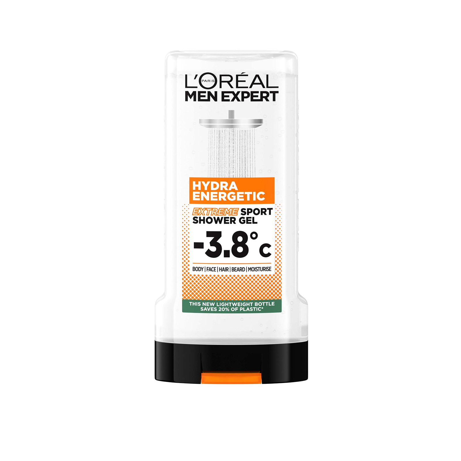 Loreal Men Shower Gel 300ml - Hydra E Extreme Sport